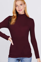 Cargar imagen en el visor de la galería, Turtle Neck Rayon Jersey Top
