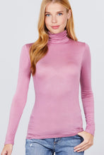 Cargar imagen en el visor de la galería, Turtle Neck Rayon Jersey Top
