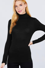 Cargar imagen en el visor de la galería, Turtle Neck Rayon Jersey Top
