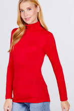 Cargar imagen en el visor de la galería, Turtle Neck Rayon Jersey Top
