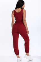 Cargar imagen en el visor de la galería, Elasticized Waist Jogger Jumpsuit
