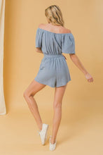 Cargar imagen en el visor de la galería, A Textured Woven Romper
