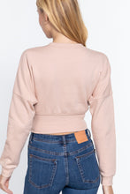 Cargar imagen en el visor de la galería, Dolman Slv Inner Fleece Terry Top
