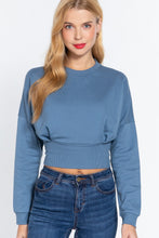 Cargar imagen en el visor de la galería, Dolman Slv Inner Fleece Terry Top
