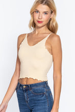 Load image into Gallery viewer, Lettuce Edge Seamless Cami Top
