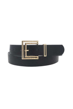 Cargar imagen en el visor de la galería, Outline Cutout Square Buckle Belt
