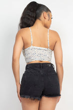 Load image into Gallery viewer, Floral Ditsy Front Tie Top
