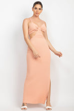 Cargar imagen en el visor de la galería, Cutouts Side Slit Maxi Dress
